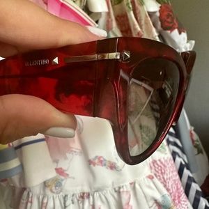 Valentino Rockstud - Burgundy/Red